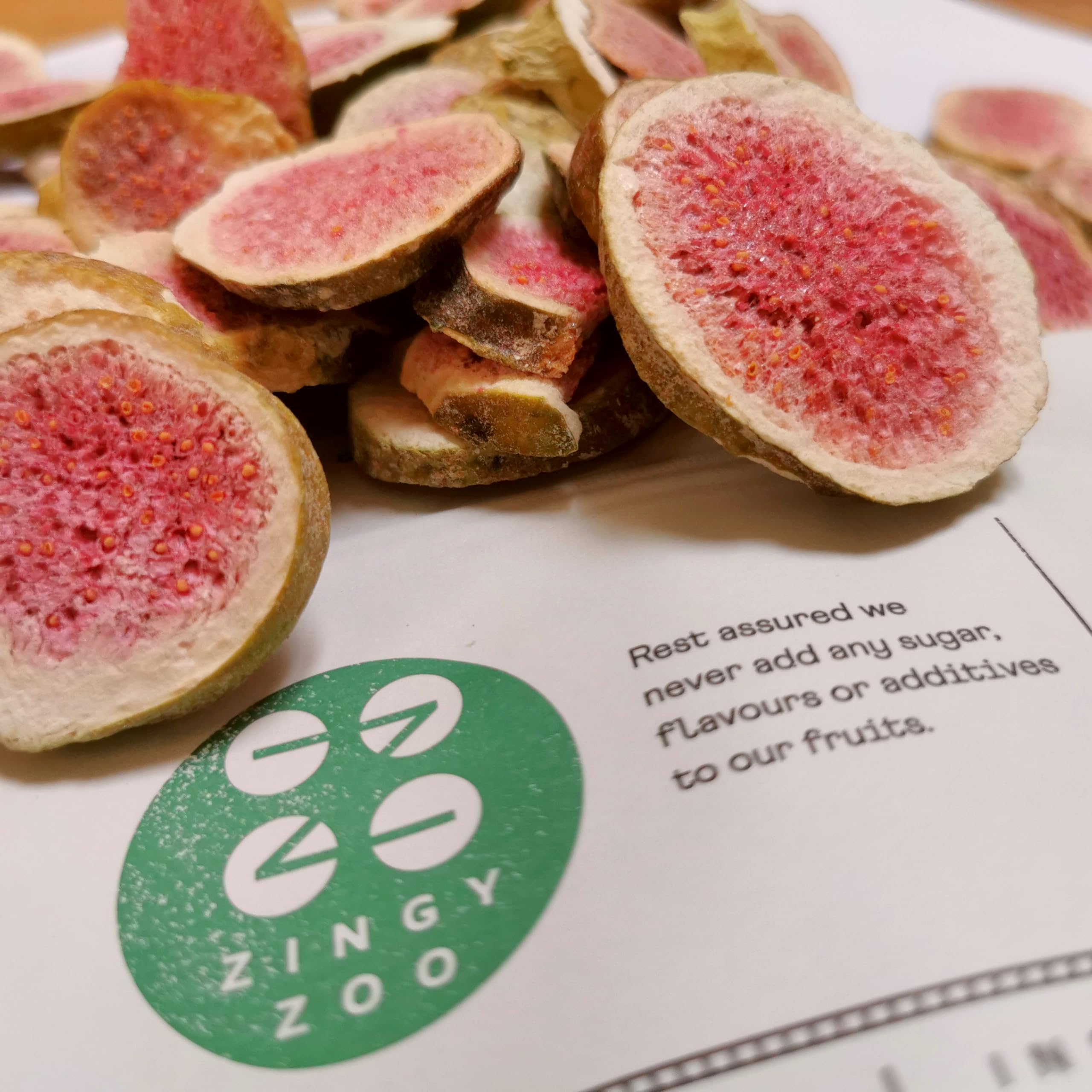 Freeze Dried Figs Slices | XL 300g Natural | No Added Sugar